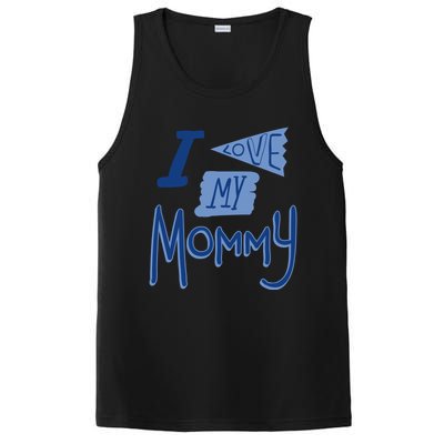 I Love My Mommy Gift PosiCharge Competitor Tank