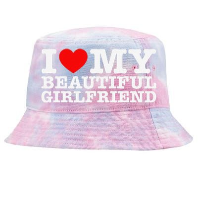 I Love My Beautiful Friend Gf Tie-Dyed Bucket Hat