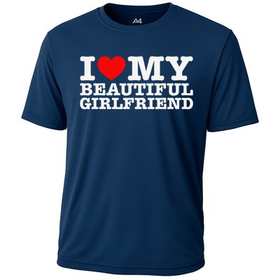 I Love My Beautiful Friend Gf Cooling Performance Crew T-Shirt