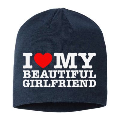 I Love My Beautiful Friend Gf Sustainable Beanie