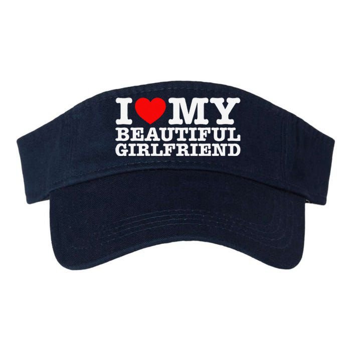 I Love My Beautiful Friend Gf Valucap Bio-Washed Visor