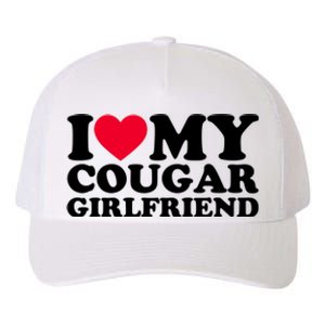 I Love My Cougar Girlfriend GF I Heart My Cougar Girlfriend Yupoong Adult 5-Panel Trucker Hat