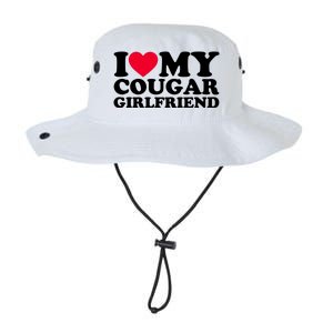 I Love My Cougar Girlfriend GF I Heart My Cougar Girlfriend Legacy Cool Fit Booney Bucket Hat