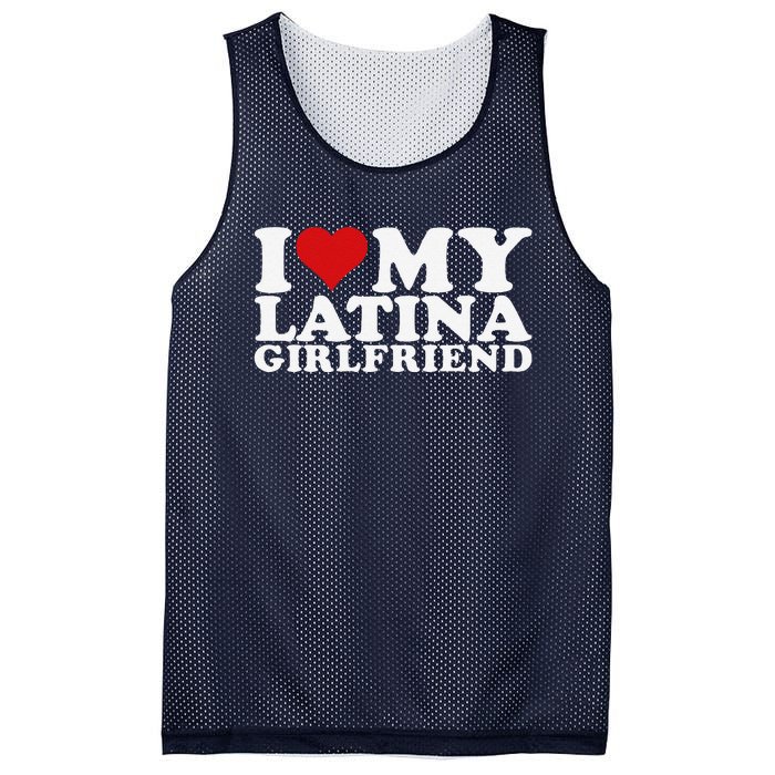 I Love My Latina Friend I Heart My Latina Friend Gf Mesh Reversible Basketball Jersey Tank