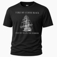I Like My Coffee Black And My Tea In The Harbor Performance Shirt