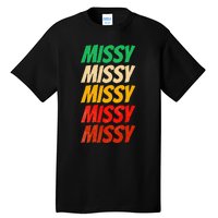 I Love Missy First Name Missy Vintage Tall T-Shirt