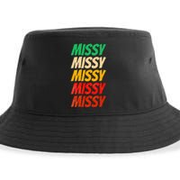 I Love Missy First Name Missy Vintage Sustainable Bucket Hat