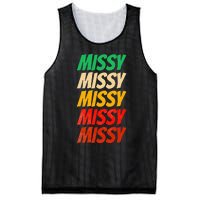 I Love Missy First Name Missy Vintage Mesh Reversible Basketball Jersey Tank