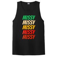 I Love Missy First Name Missy Vintage PosiCharge Competitor Tank