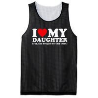 I Love My Daughter Yes She Bought Me This Mesh Reversible Basketball Jersey Tank