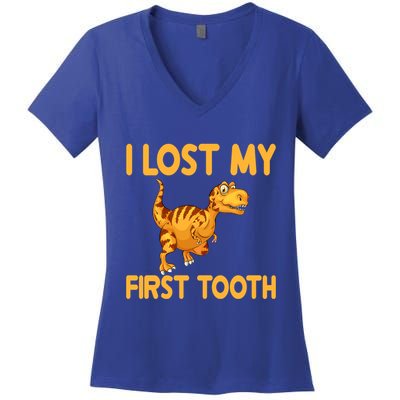 I Lost My Tooth Adult Tooth Fairy Costume Tooth Fairy Cool Gift Women's V-Neck T-Shirt