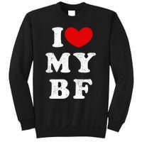 I Love My Boyfriend I Heart My Bf Sweatshirt