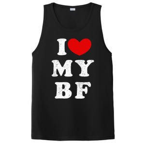 I Love My Boyfriend I Heart My Bf PosiCharge Competitor Tank