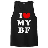 I Love My Boyfriend I Heart My Bf PosiCharge Competitor Tank