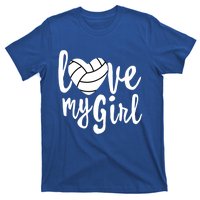 I Love My Mom Volleyball Cute Volleyball Mom Gift T-Shirt