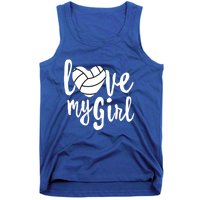 I Love My Mom Volleyball Cute Volleyball Mom Gift Tank Top