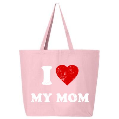 I Love My Mom Cute Gift 25L Jumbo Tote