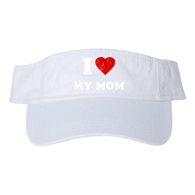 I Love My Mom Cute Gift Visor