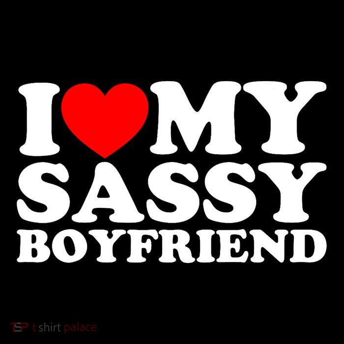 I Love My Sassy Boyfriend Bf Baby Bodysuit