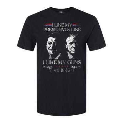 I Like My Presidents Like I Like My Guns 40 45 Softstyle® CVC T-Shirt