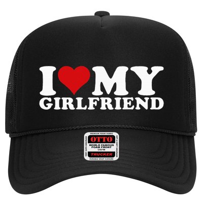 I Love My Girlfriend Gf I Heart My Girlfriend GF Trucker Hat
