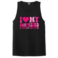 I Love My Boyfriend Valentines Day I Heart My Boyfriend Bf PosiCharge Competitor Tank