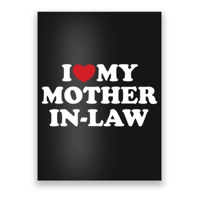 I Love My Mother In Law Poster