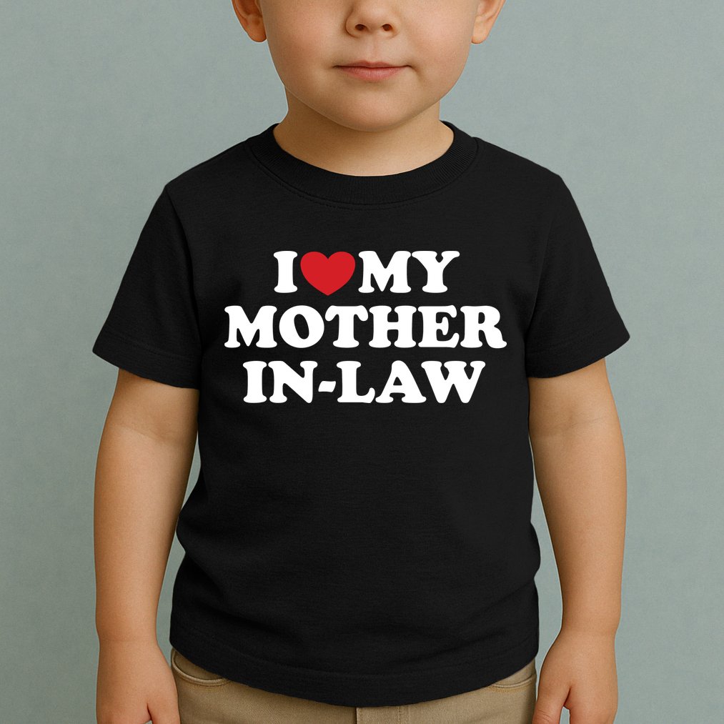 I Love My Mother In Law Toddler T-Shirt