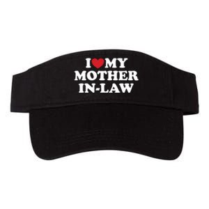 I Love My Mother In Law Valucap Bio-Washed Visor