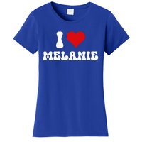 I Love Melanie I Heart Melanie Valentine's Day  Women's T-Shirt