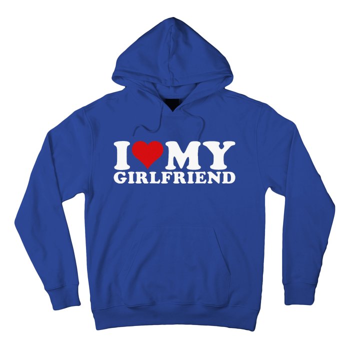 I Love My Girlfriend I Heart My Girlfriend GF Hoodie