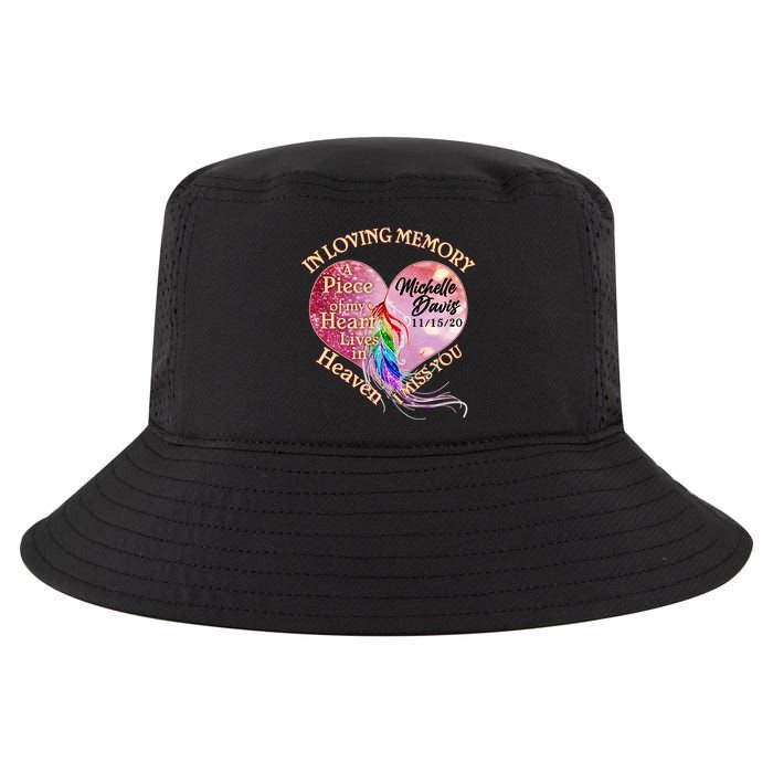 In Loving Memory Tribute Custom Rip Personalized Family Cool Comfort Performance Bucket Hat