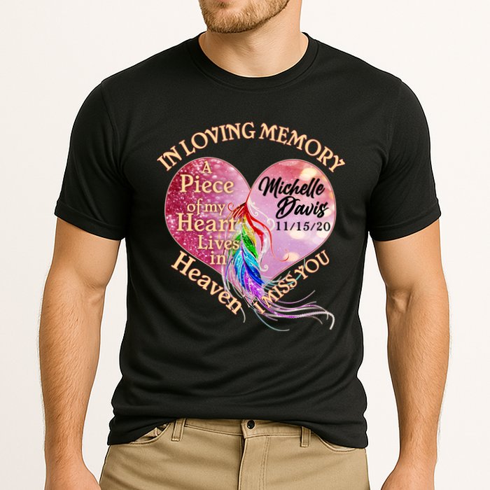 In Loving Memory Tribute Custom Rip Personalized Family Performance Shirt