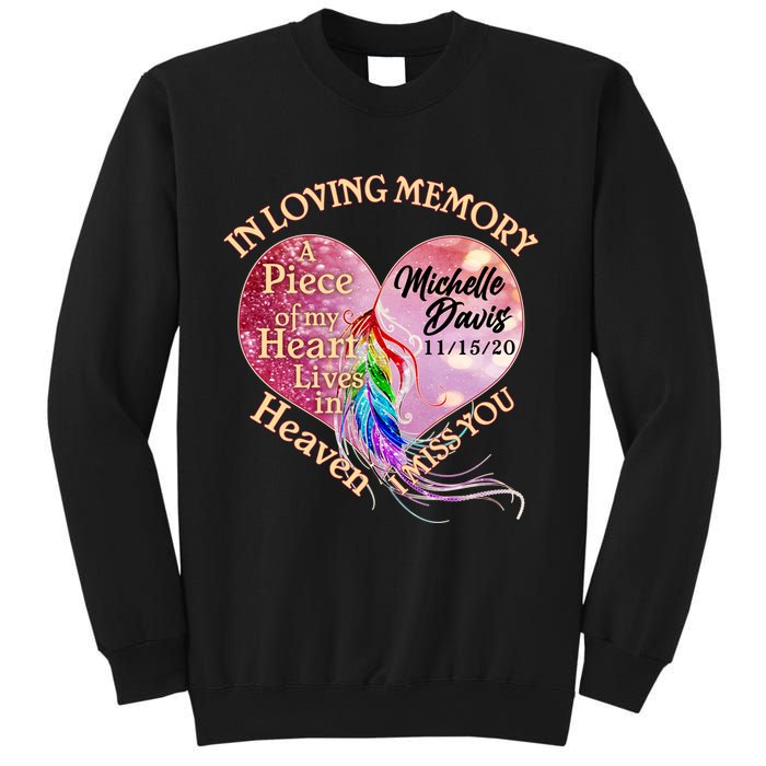 In Loving Memory Tribute Custom Rip Personalized Family Sweatshirt
