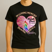 In Loving Memory Tribute Custom Rip Personalized Family T-Shirt