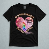 In Loving Memory Tribute Custom Rip Personalized Family T-Shirt