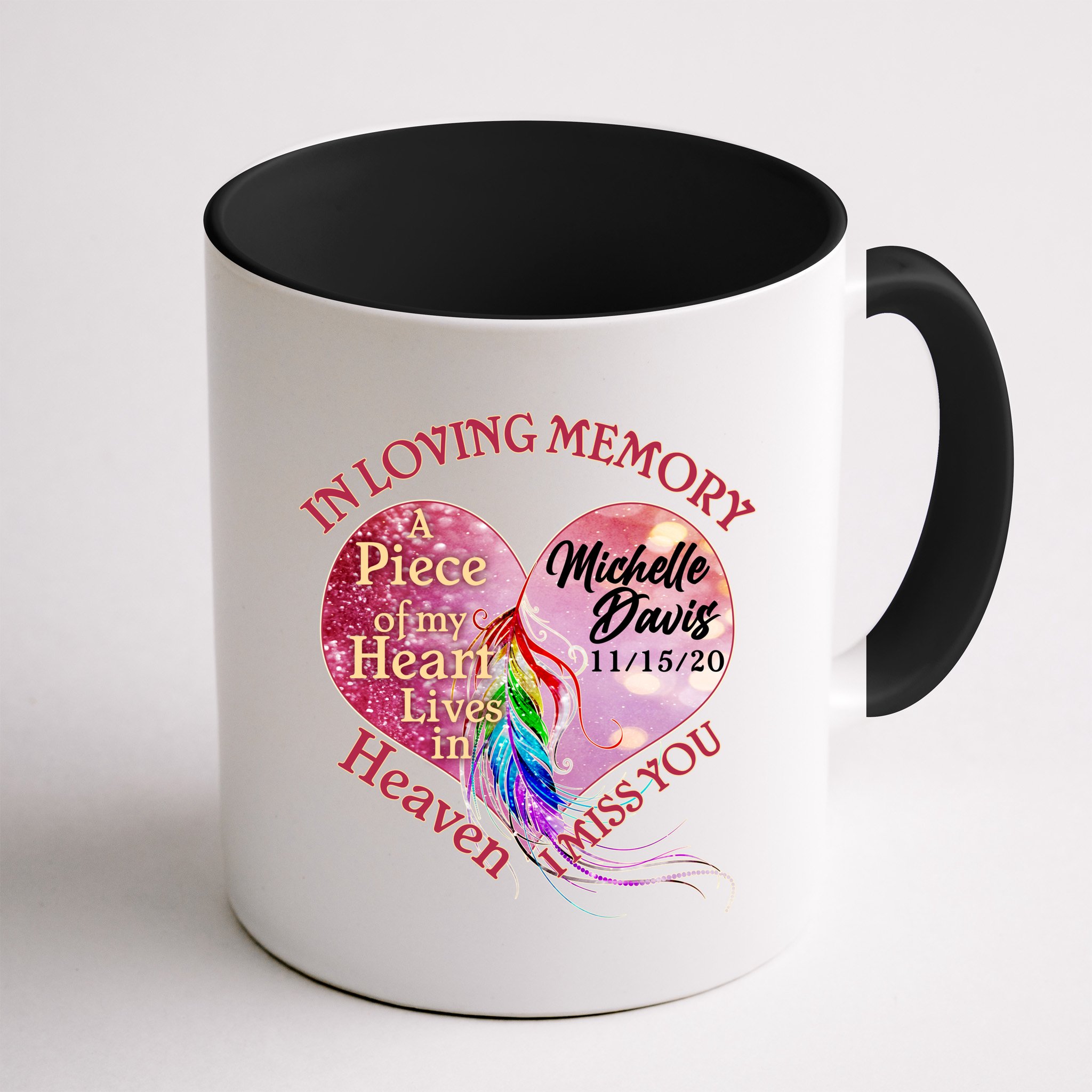 In Loving Memory Tribute Custom Rip Personalized Family Mug