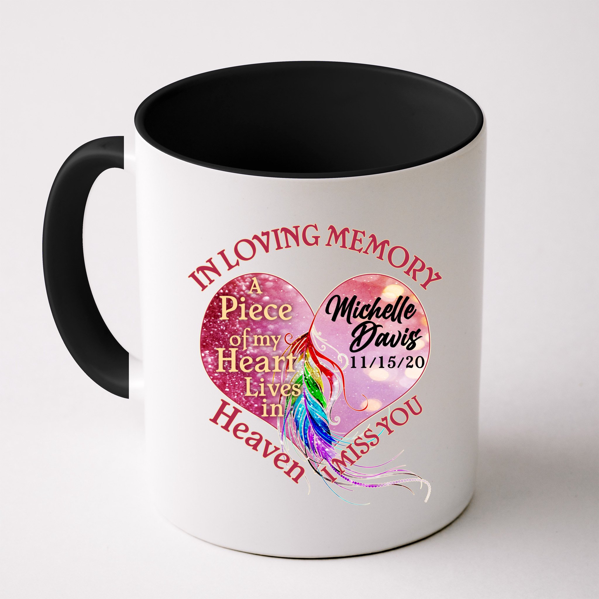 In Loving Memory Tribute Custom Rip Personalized Family Mug