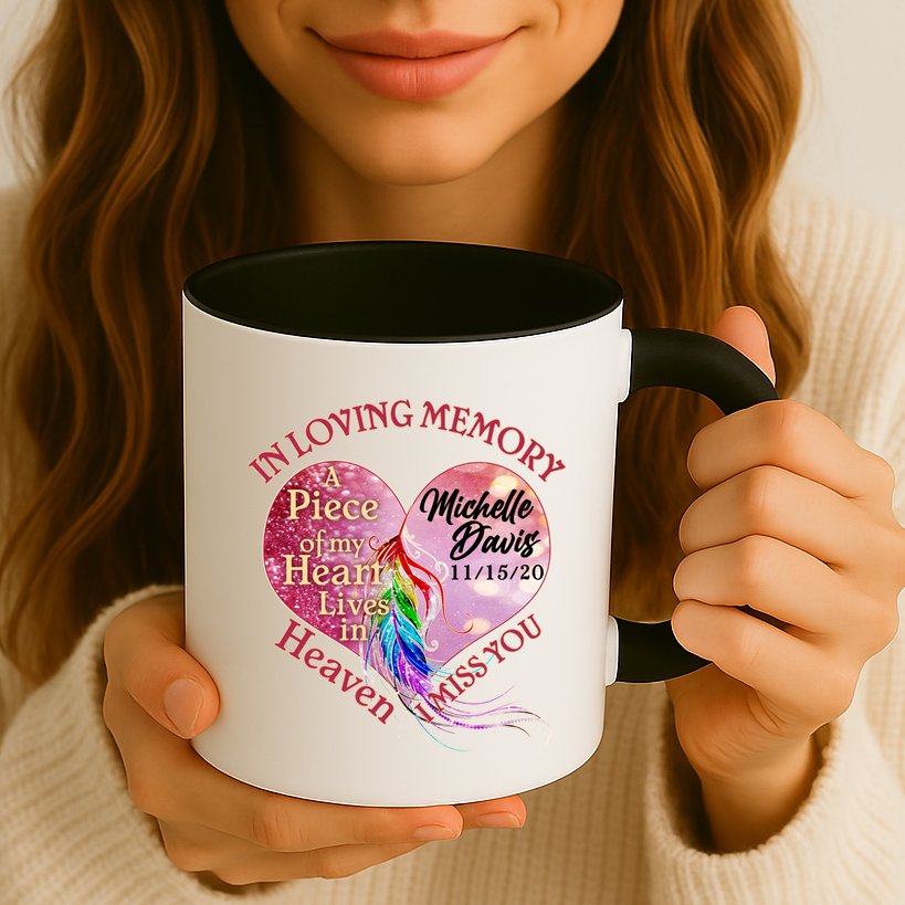 In Loving Memory Tribute Custom Rip Personalized Family Mug