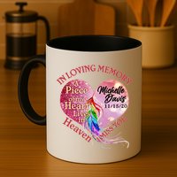 In Loving Memory Tribute Custom Rip Personalized Family Mug