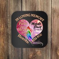 In Loving Memory Tribute Custom Rip Personalized Family Coaster