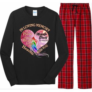 In Loving Memory Tribute Custom Rip Personalized Family Long Sleeve Pajama Set