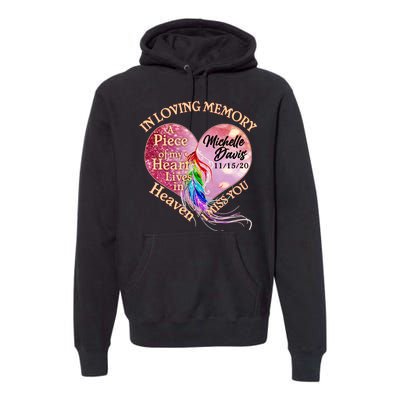 In Loving Memory Tribute Custom Rip Personalized Family Premium Hoodie