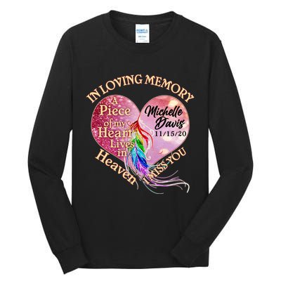 In Loving Memory Tribute Custom Rip Personalized Family Tall Long Sleeve T-Shirt