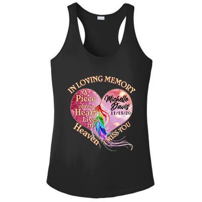 In Loving Memory Tribute Custom Rip Personalized Family Ladies PosiCharge Competitor Racerback Tank