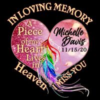 In Loving Memory Tribute Custom Rip Personalized Family Cooling Performance Long Sleeve Crew