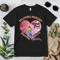 In Loving Memory Tribute Custom Rip Personalized Family Premium T-Shirt
