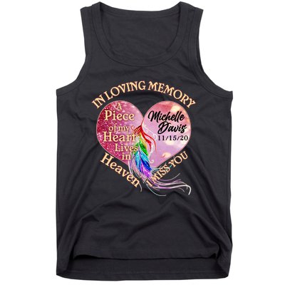 In Loving Memory Tribute Custom Rip Personalized Family Tank Top