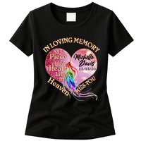 In Loving Memory Tribute Custom Rip Personalized Family Womens T-Shirt