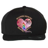 In Loving Memory Tribute Custom Rip Personalized Family Wool Snapback Cap